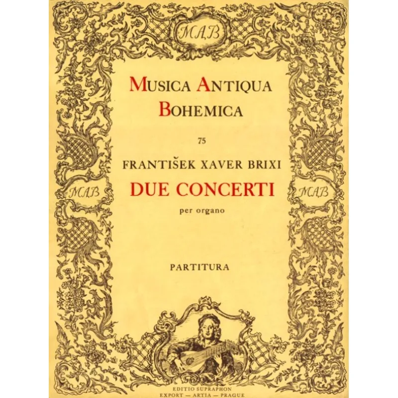 Bärenreiter Due concerti per organo (D dur, G dur)