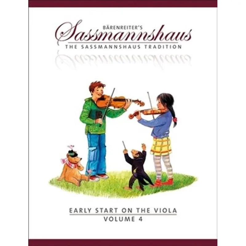 Bärenreiter Škola hry na violu (The Sassmannshaus Tradition) sešit 4