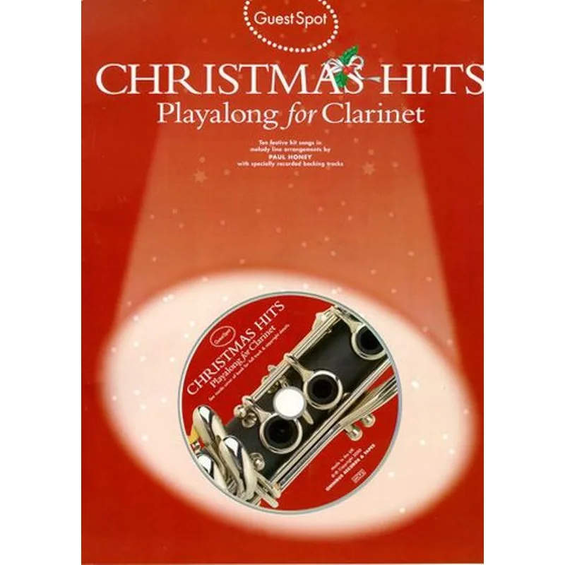 Wise Publications Guest Spot: Christmas Hits Playalong For Clarinet + CD