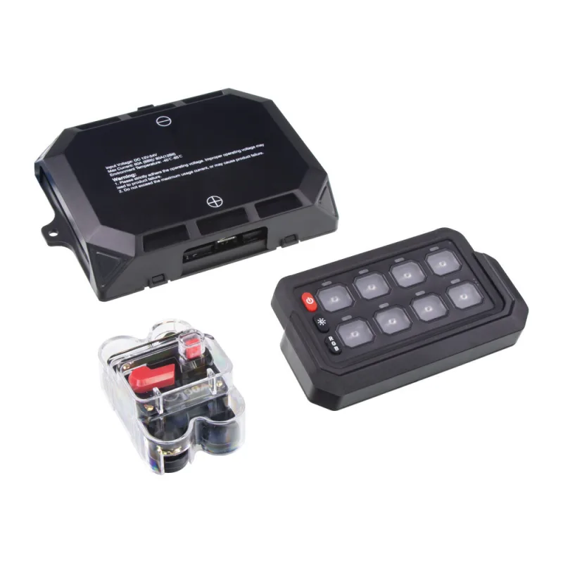 Dálkově ovládaný spínač 12/24V, 8-kanálový, 60A sbWL13