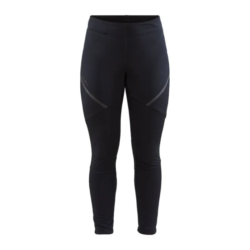Běžecké kalhoty dámské Craft core glide wind tights 1909568 černé