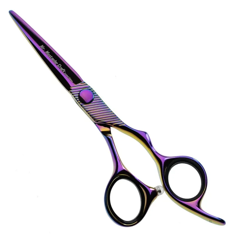 Kadernícke nožnice MR. MUSTACHE Craft Pink Gold - 5,5"