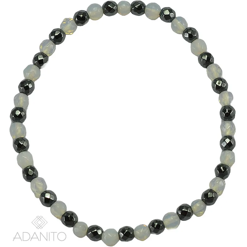 Náramok opalit/hematit ADANITO ZSNK100OH