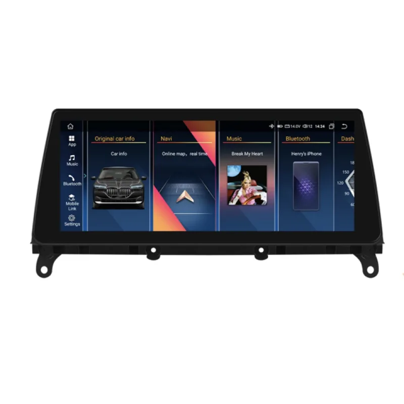 HIZPO Autorádio 10,25" Android pro BMW X3 F25 / X4 F26 Verze systému: CIC, Výkonnostní varianta: 4WBM1025 (4+32GB) CHR3101_CIC