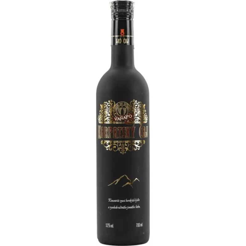 Vanapo Karpatský čaj 52% 0,7l