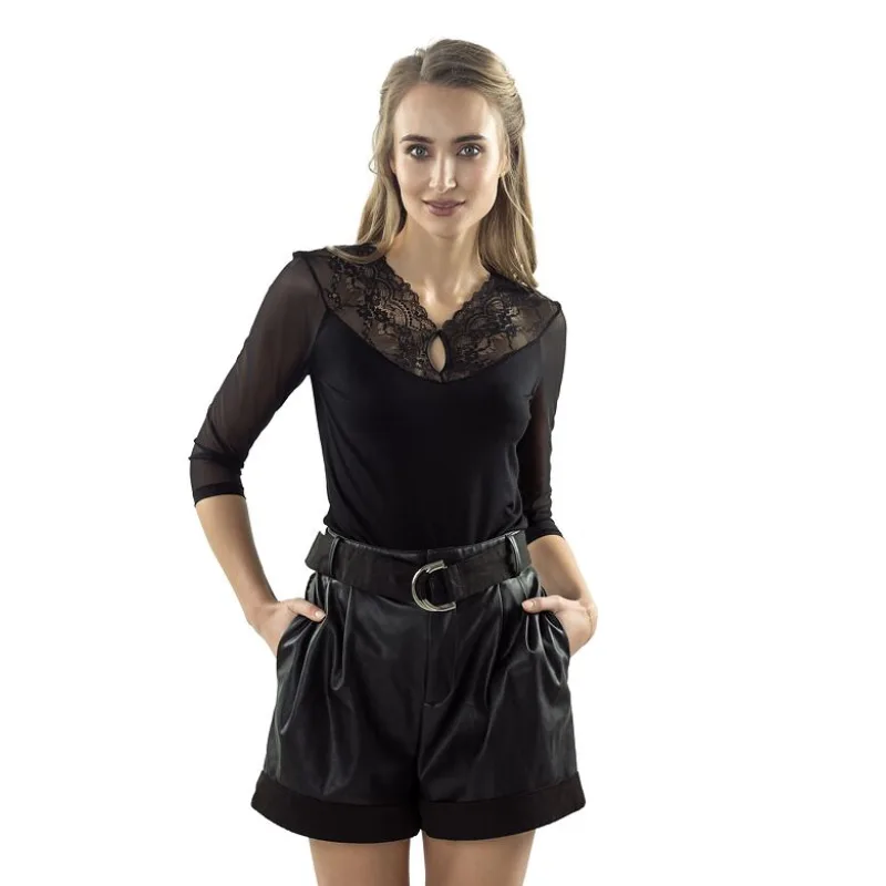 Elegantná blúzka Danita čierna M