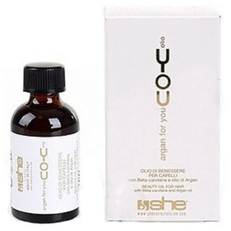 SO.CAP - S.H.E. SHE Argan For You Beauty Oil For Hair 100ml - arganový olej s beta-karoténom