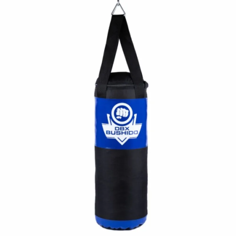 DBX BUSHIDO Kids Boxovací pytel pro děti 60x22cm, 7kg, modrý