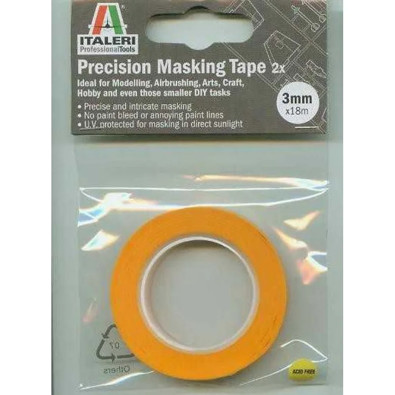 Italeri Precision Masking Tapes 50826 - maskovacia páska 3 mm - 2 ks