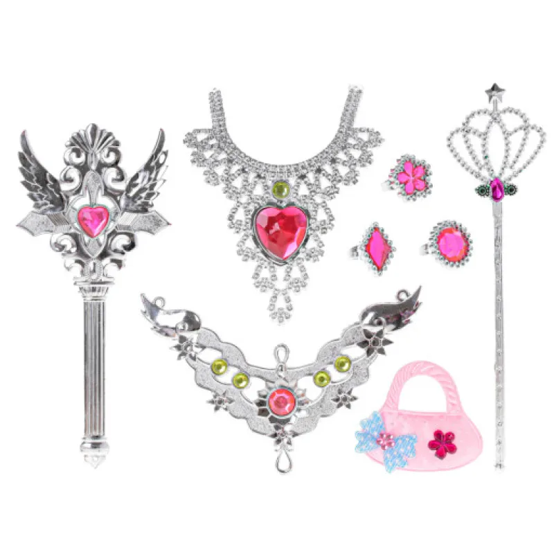 Sada krásy pro princeznu s žezlem a příslušenstvím