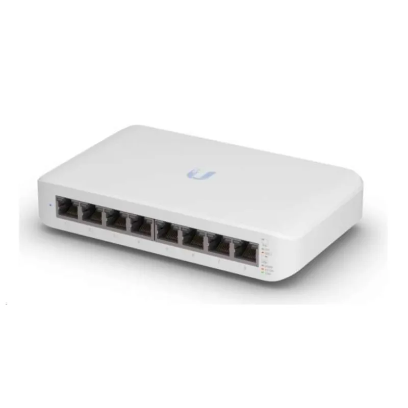 UBNT UniFi Switch USW-Lite-8-PoE [8xGigabit, 4x PoE out 52W, 802.3at/af, 16Gbps] (USW-Lite-8-PoE-EU)
