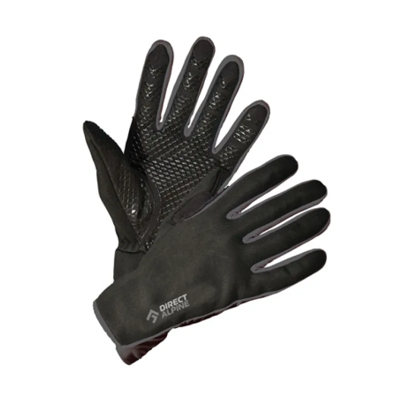 Běžecké rukavice Direct alpine skisport 1.0 black/grey 2019/20