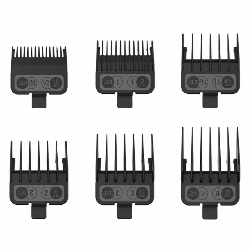 JRL Professional Premium Guards 6ks - Set prémiových univerzálnych prídavných hrebeňov