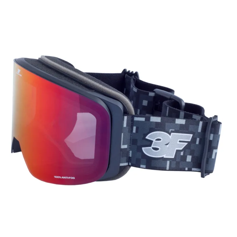 Lyžařské brýle 3F vision Hood 1905 černé