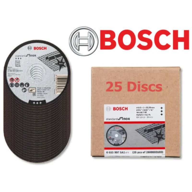 Rezný kotúč BOSCH 115x1.0mm - 25ks