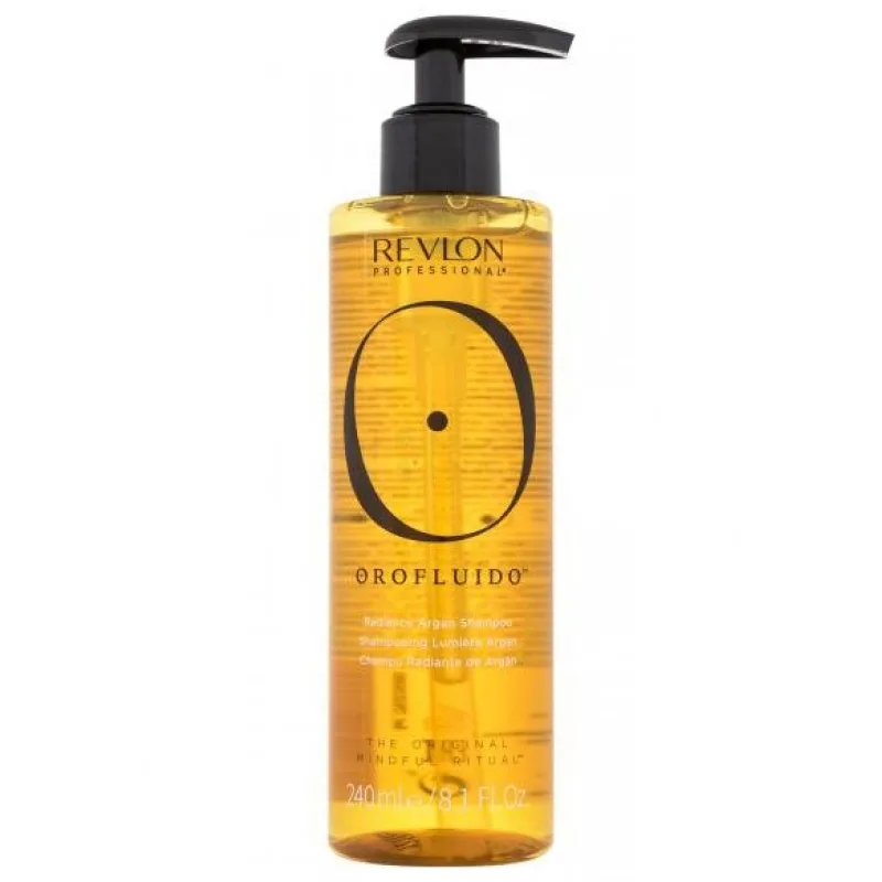 REVLON OROFLUIDO Radiance Argan Shampoo 240ml - šampón pre prírodné a farbené vlasy