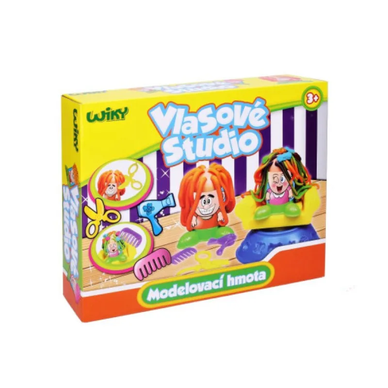 Wiky Modelovací hmota, Vlasové studio, výtvarný set