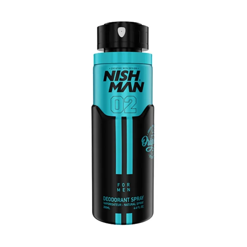 Deodorant v spreji pre mužov NISH MAN 02 Deodorant spray 200 ml
