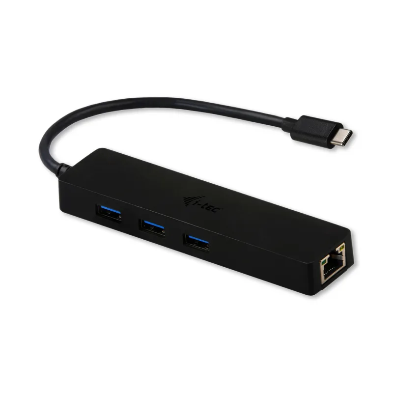 i-tec USB 3.1 Type C SLIM HUB 3 Port With GLAN C31GL3SLIM
