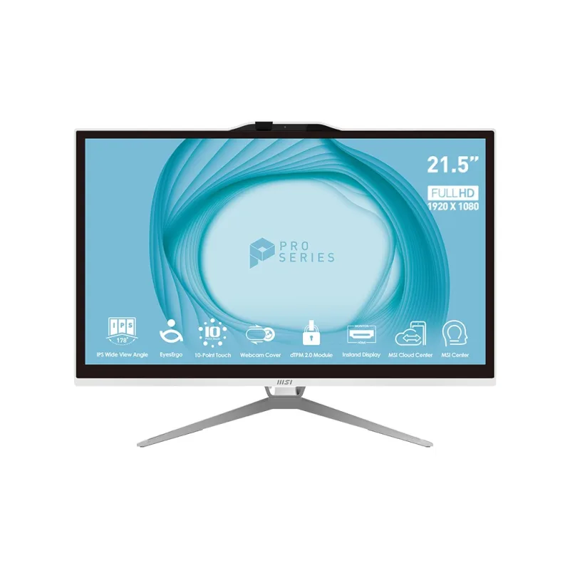 MSI PC AIO PRO AP222T 14M-623EU, Pentium G7400, 21.5" FHD Touch, 8GB,…