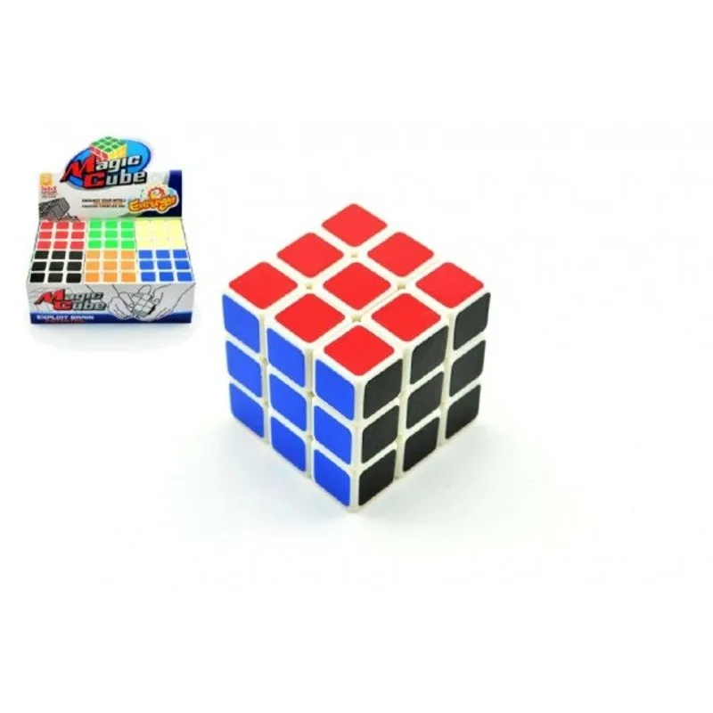 Hlavolam kostka plast 4x4 cm