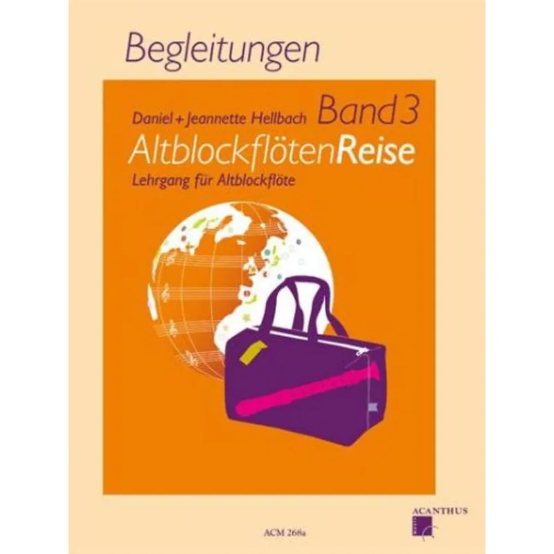 Acanthus Altblockflötenreise band 3 - klavírní doprovody