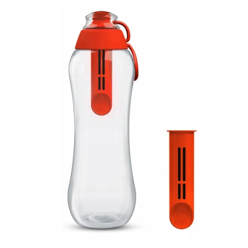 Filtračná fľaša Dafi SOFT 0,5 l + 2 ks filtra - červená
