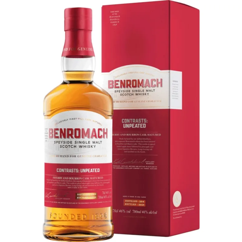 Benromach Unpeated 46% 0,7 l (kartón)