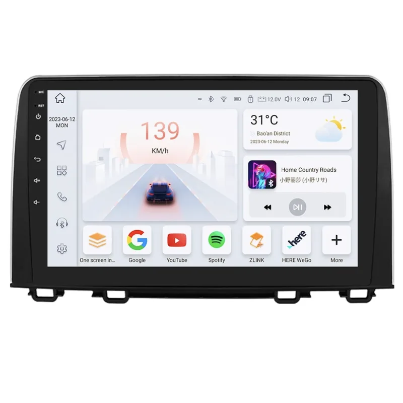 HIZPO KXHDCRV102 Autorádio 10,1" Android 13 pro Honda CR-V (2017-2021) Model: S101004 (4+32GB) CHR1196