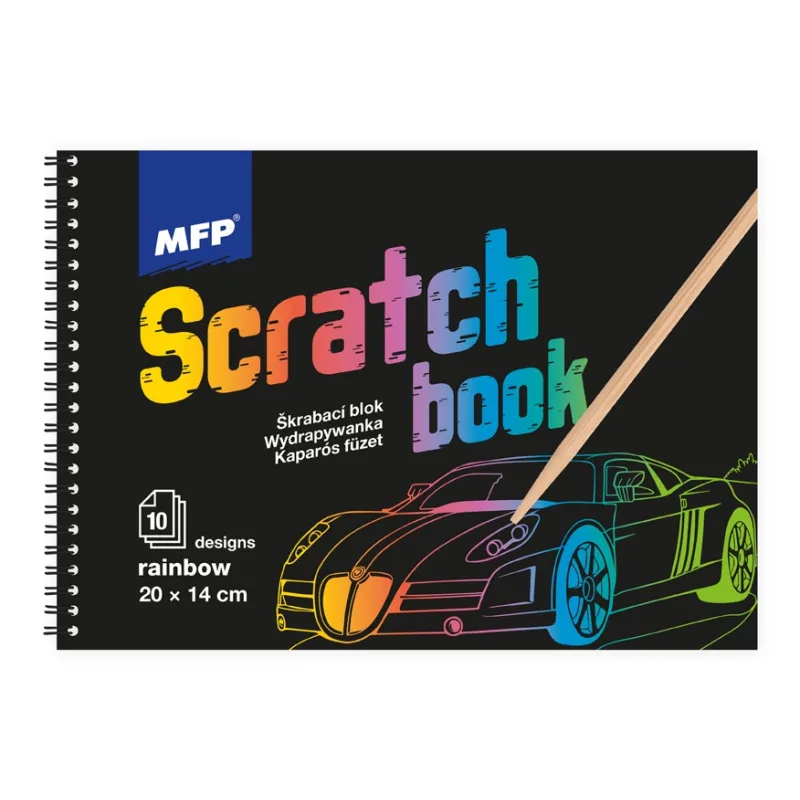 MFP Rappa Škrabacia podložka 20x14cm 10l mix/spirit