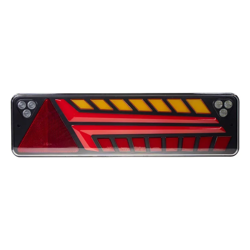 x Sdružená LED lampa pravá zadní s dynamickými blinkry 12/24V trl36p