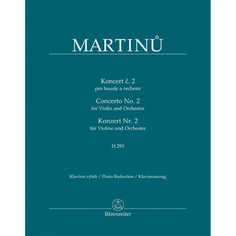 Bärenreiter Koncert č. 2 pro housle a orchestr H 293