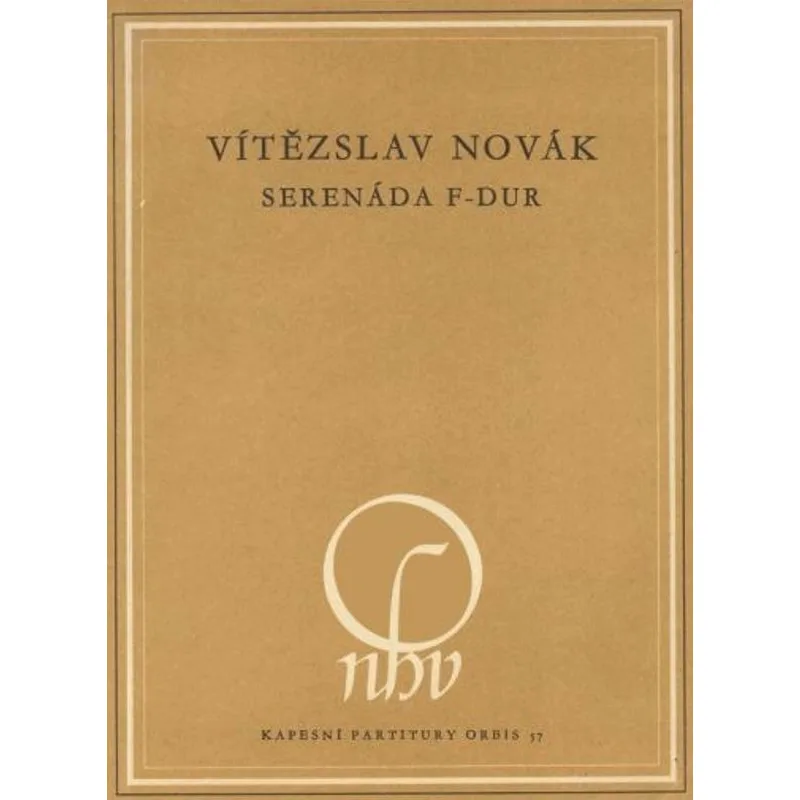 Bärenreiter Serenáda F dur op. 36