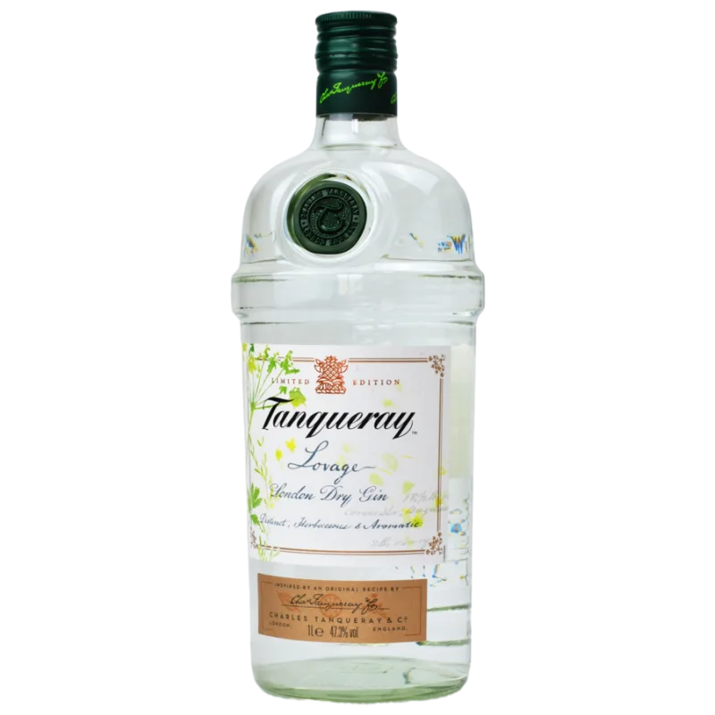 Tanqueray Lovage 47,3% 1 l (čistá fľaša)