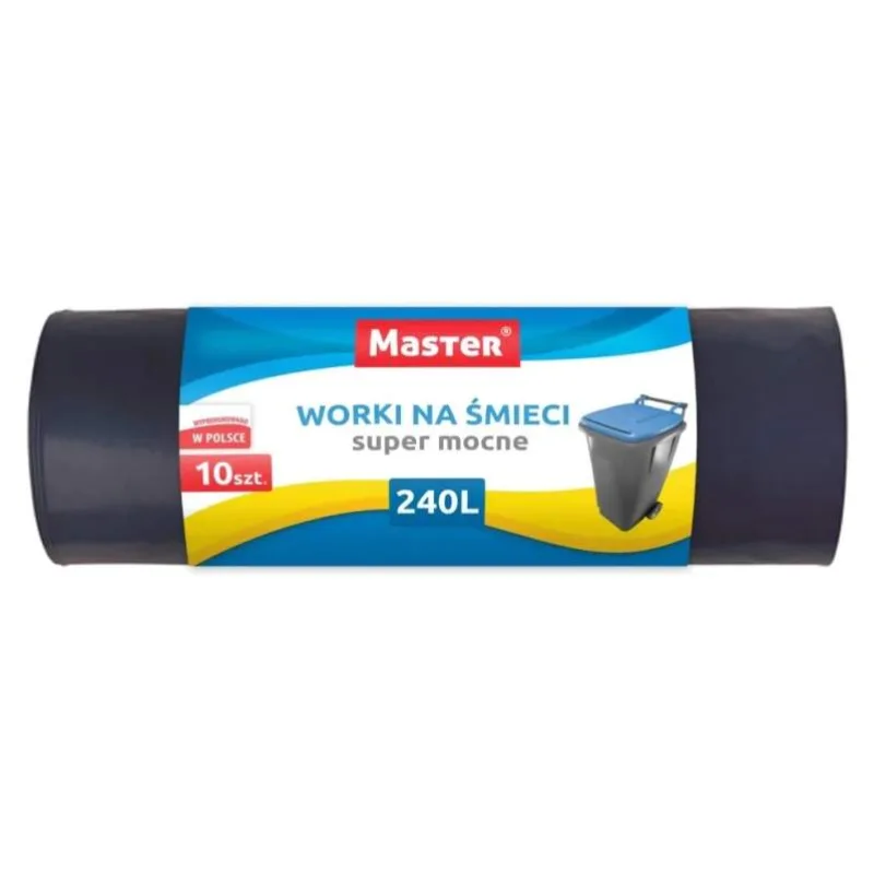 Vrecia do odpadkového koša Master 240L - 10ks