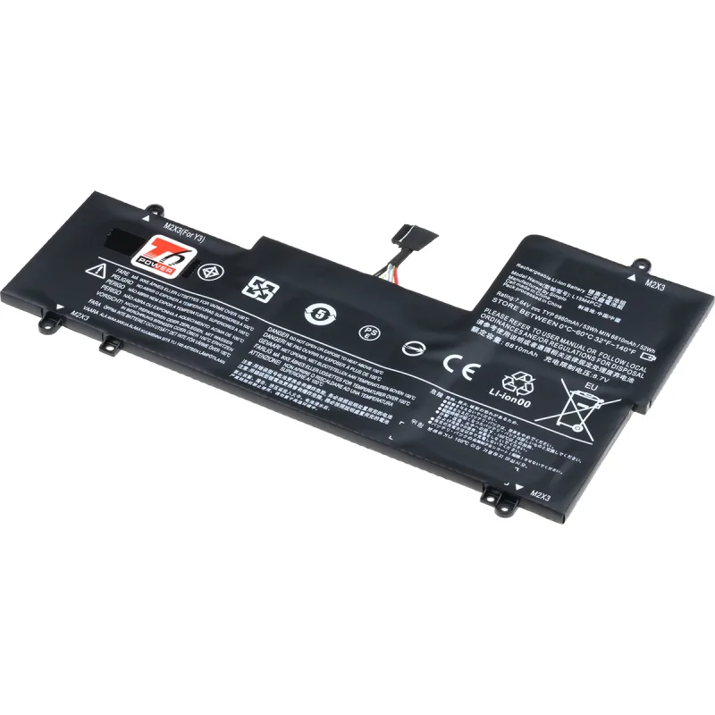 Baterie T6 Power Lenovo IdeaPad Yoga 710-14ISK, 710-15ISK serie, 6960mAh, 53Wh, 4cell, Li-pol NBIB0181