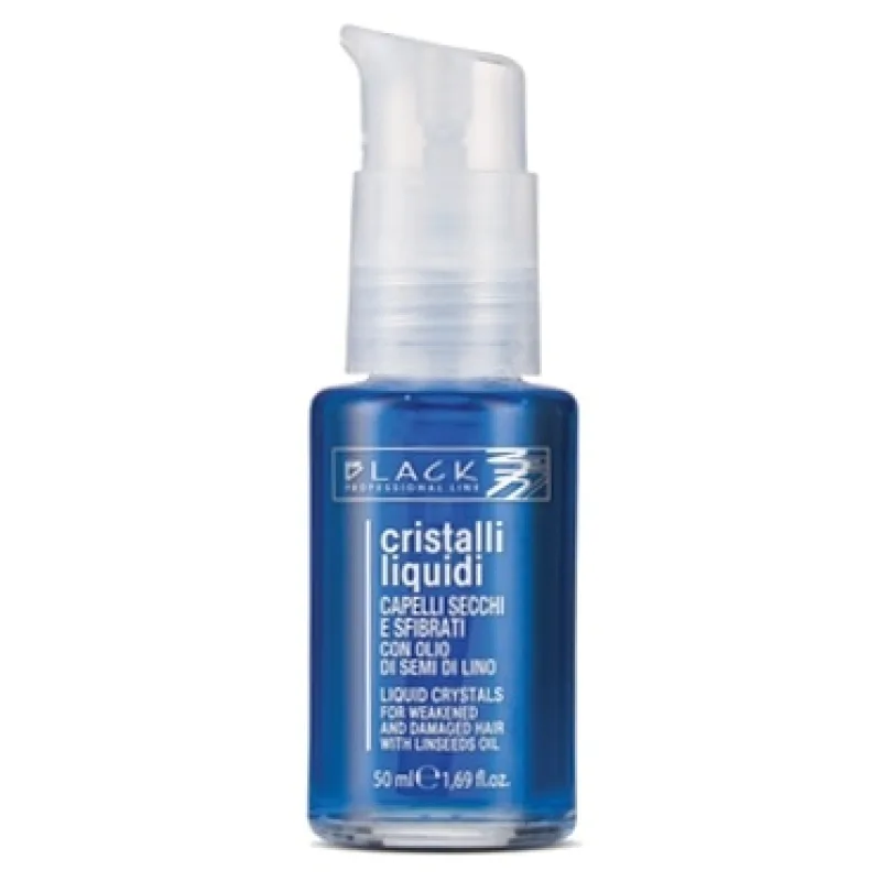 BLACK Professional Cristalli Liquidi BLU 50ml - Tekuté kryštály pre silne poškodené vlasy