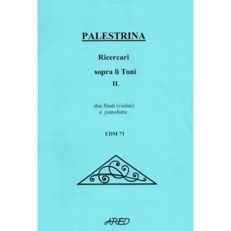 Ared Ricercari sopra li Toni II