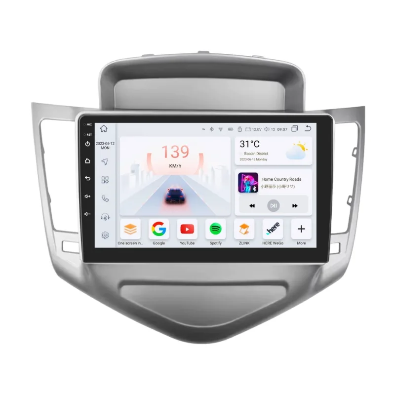 HIZPO KXCRZ9002 Autorádio 9" Android pro Chevrolet Cruze Model: P9002CP (2+32GB) CHRP9002_KXCRZ92