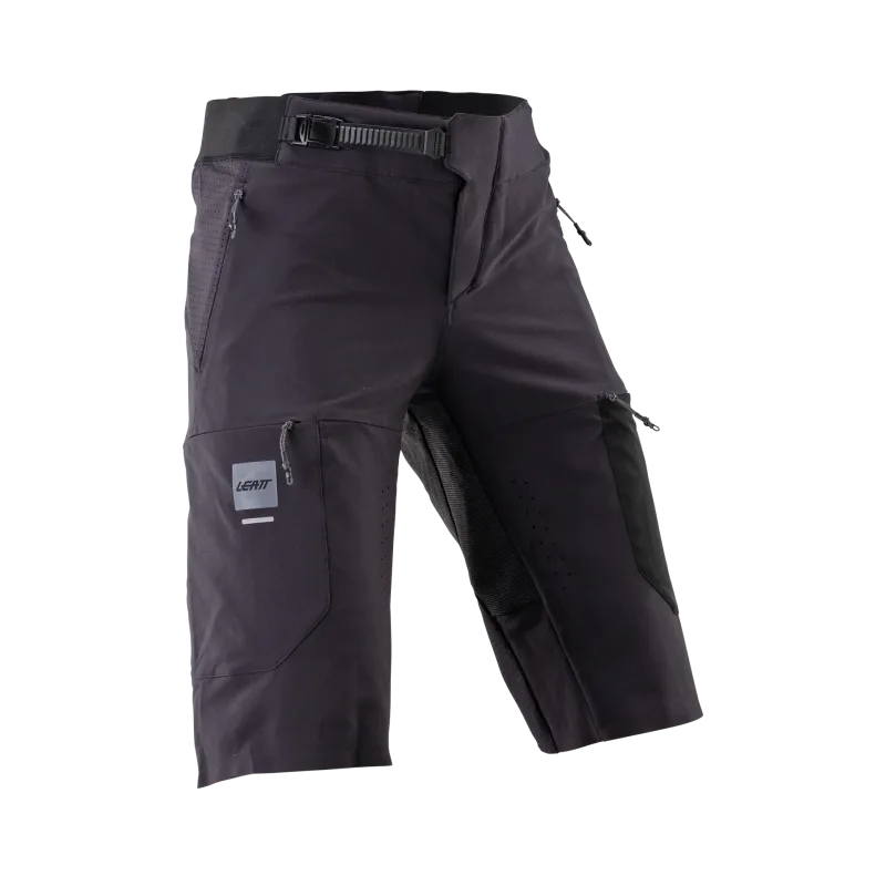 MTB kraťasy Leatt MTB Shorts Gravity 4.0 Ghost Black