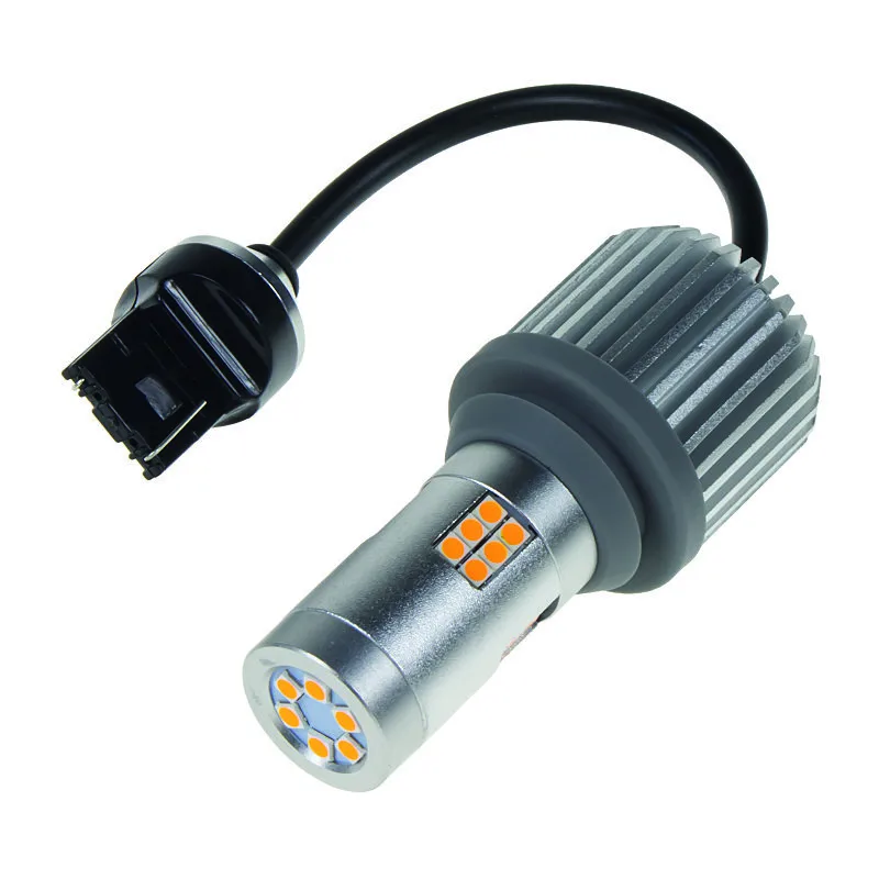 LED T20 (7440) oranžová, CAN-Bus, 12-24V, 30LED/3030SMD 95cb253ora