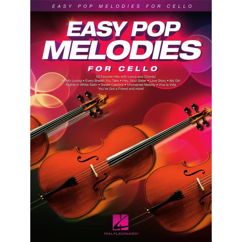 Hal Leonard Easy POP Melodies for Cello
