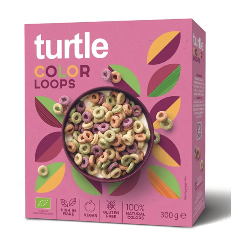 TURTLE Color Loops Bio Gluten Free 300g