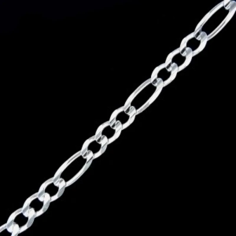 Strieborná retiazka KA FIG180RH, 50 cm, 32.00 g