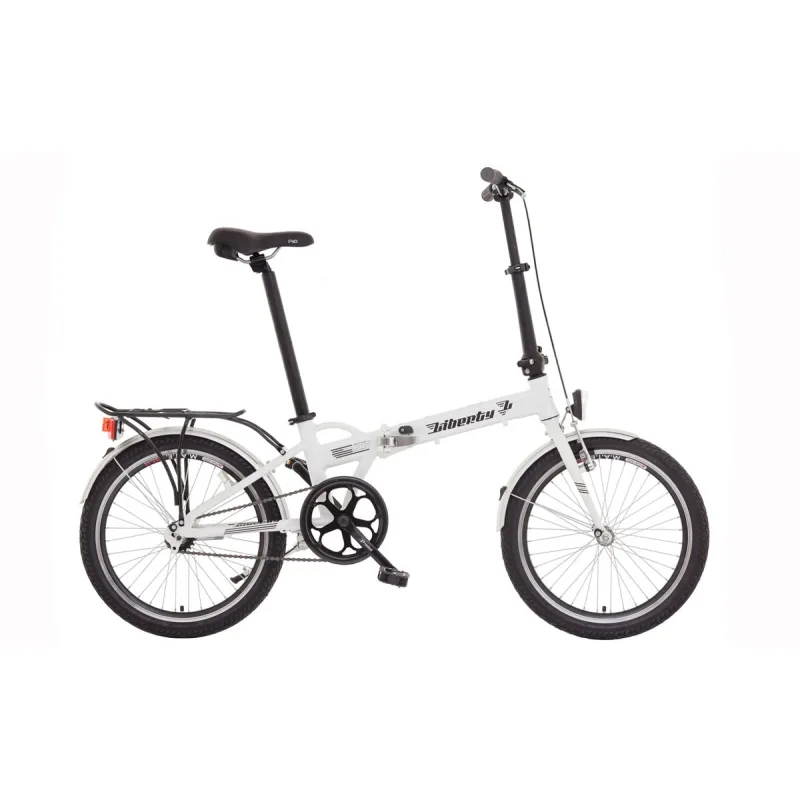 LIBERTY Skládací kolo PHOENIX 1spd 20" 2026 bílé