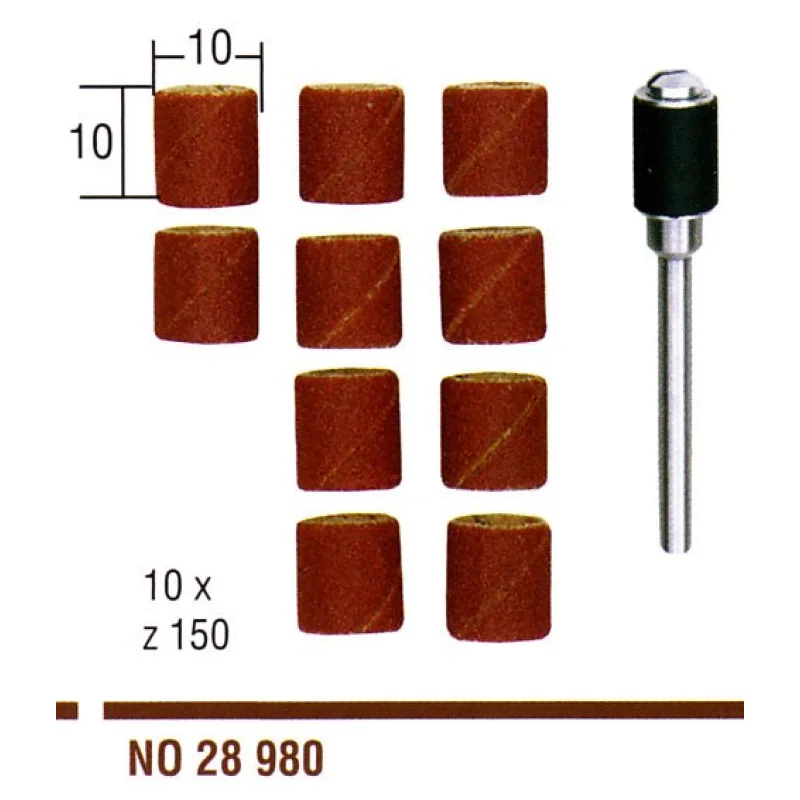 Brúsne hlavice z korundu PROXXON 28980