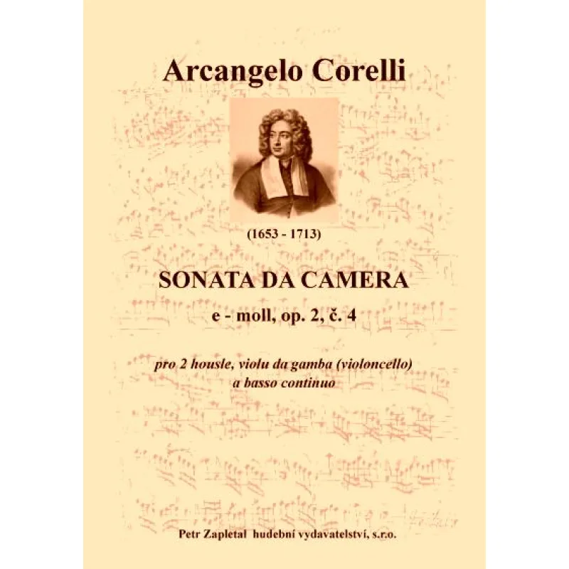 NotaNota Sonata da Camera - op. 2, č. 4, e moll