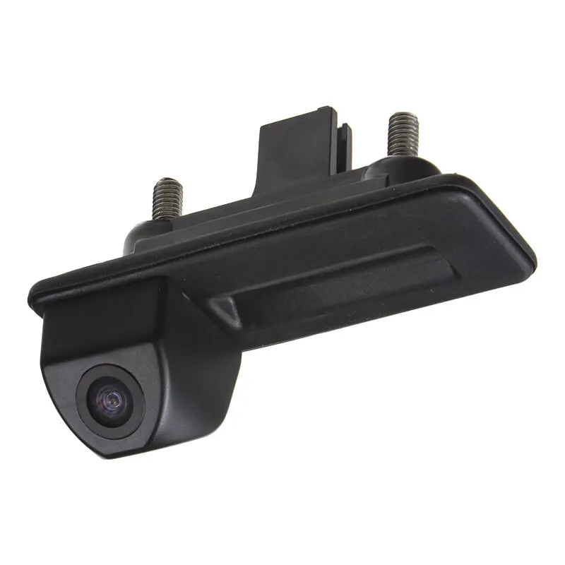 Kamera PAL/NTSC do vozu AUDI A1/Škoda Octavia II/Fabia 2012-15 v madle kufru c-AU03s