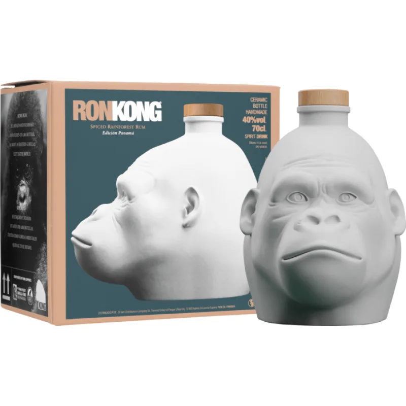 Kong Spiced Rainforest Rum White Design 40% 0,7 L (kartón)