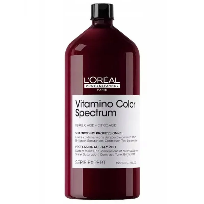 LOREAL L´ORÉAL Expert Vitamino Color Spectrum Shampoo 1500ml - ošetrujúci šampón pre farbené vlasy